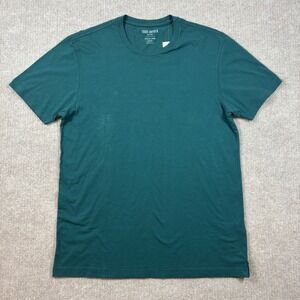 Todd Snyder Premium Jersey T-Shirt Dark Alpine Green Made in USA Men Size Medium